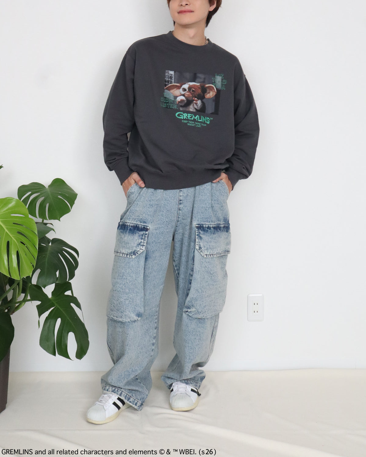 【グレムリン】フォトプリントスウェット