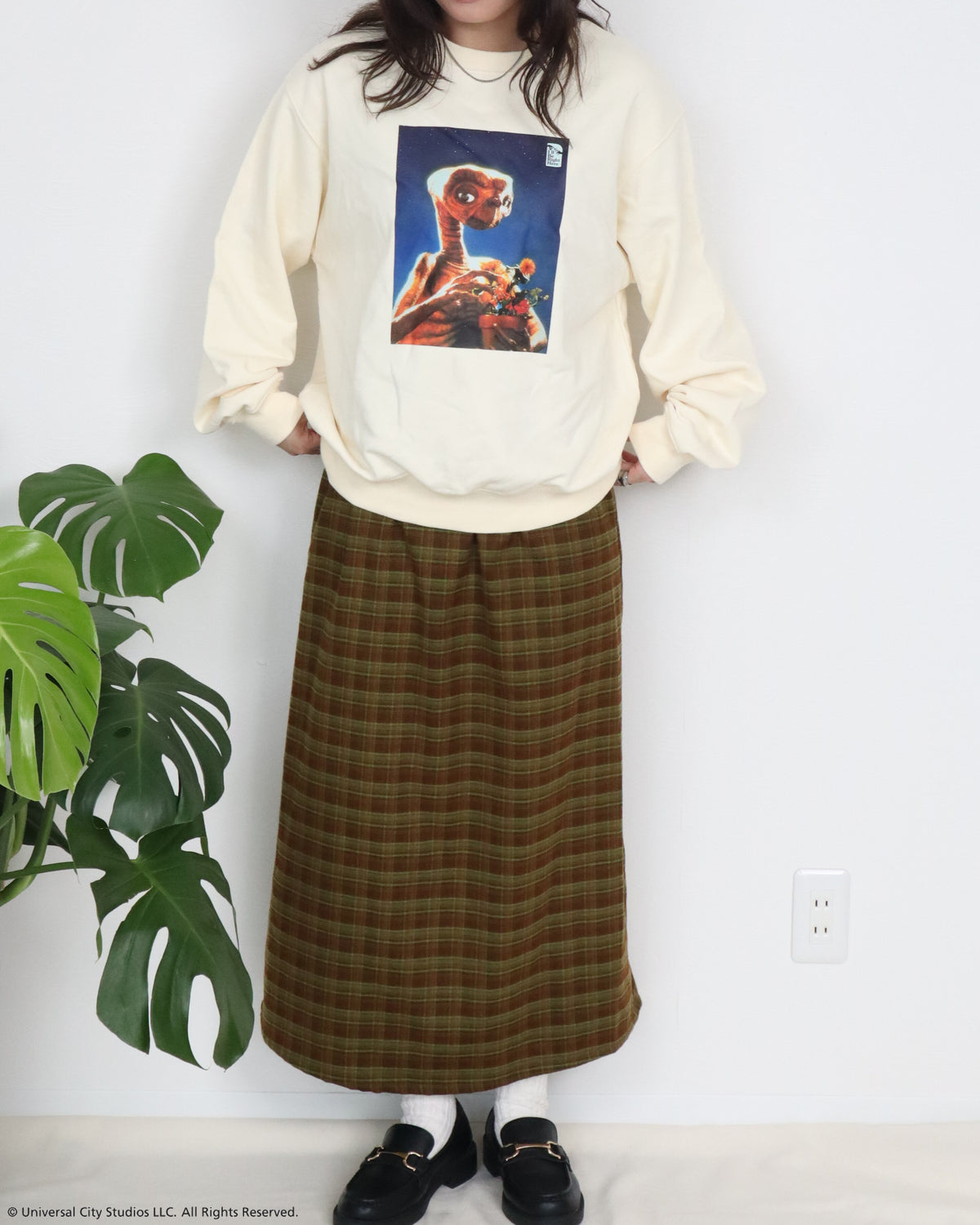 【E.T.】フォトプリントスウェット