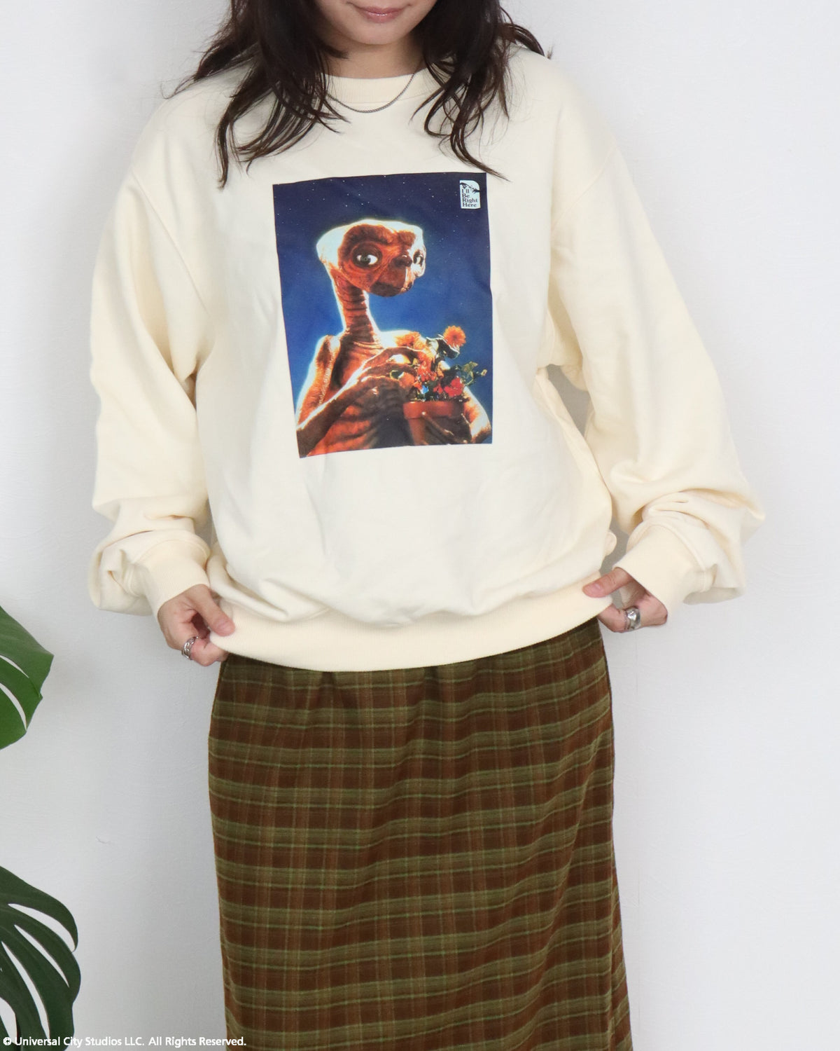 【E.T.】フォトプリントスウェット