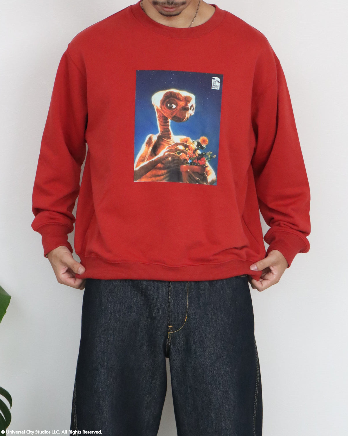【E.T.】フォトプリントスウェット