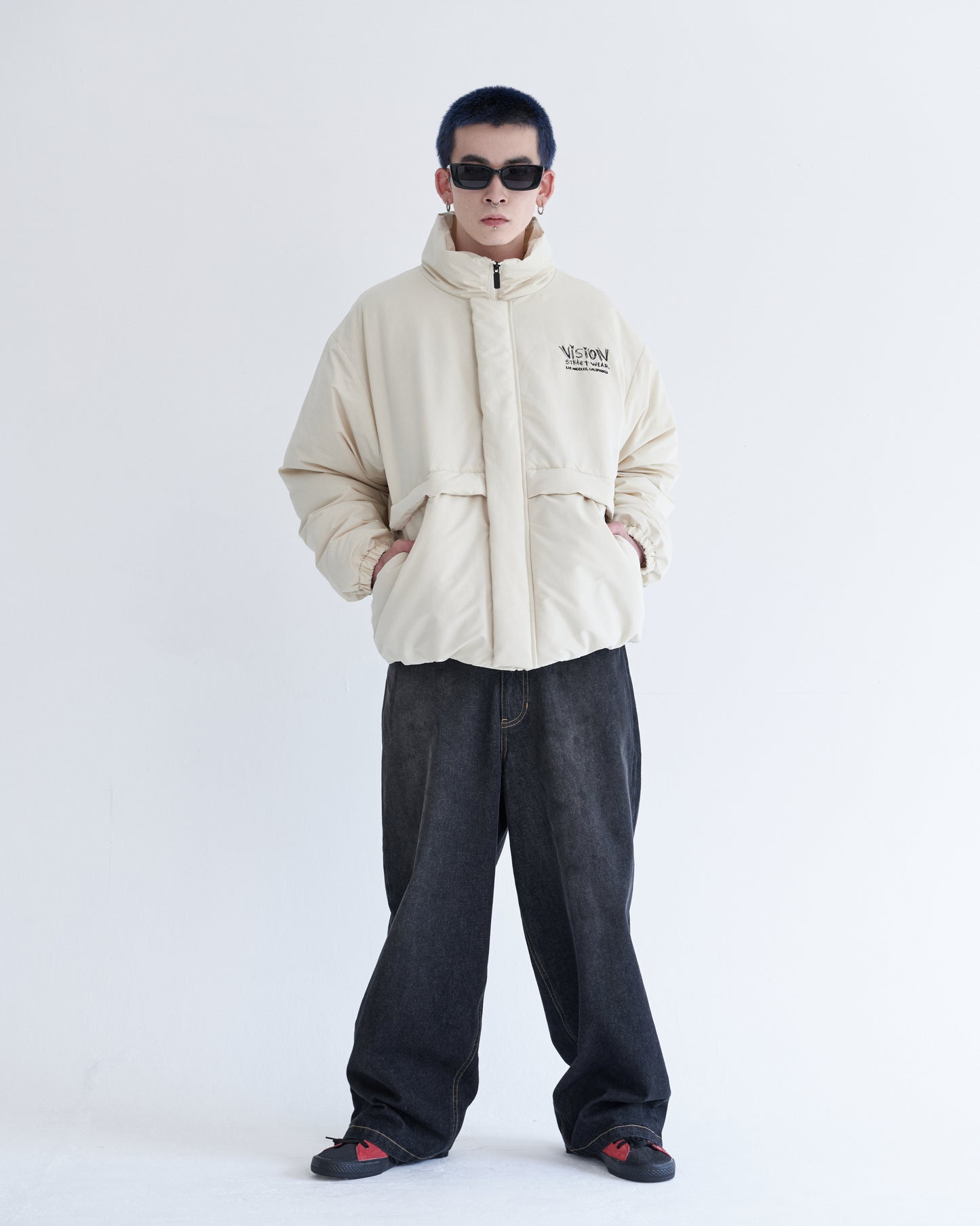 Stand neck padded jacket / スタンドネック中綿ジャケット