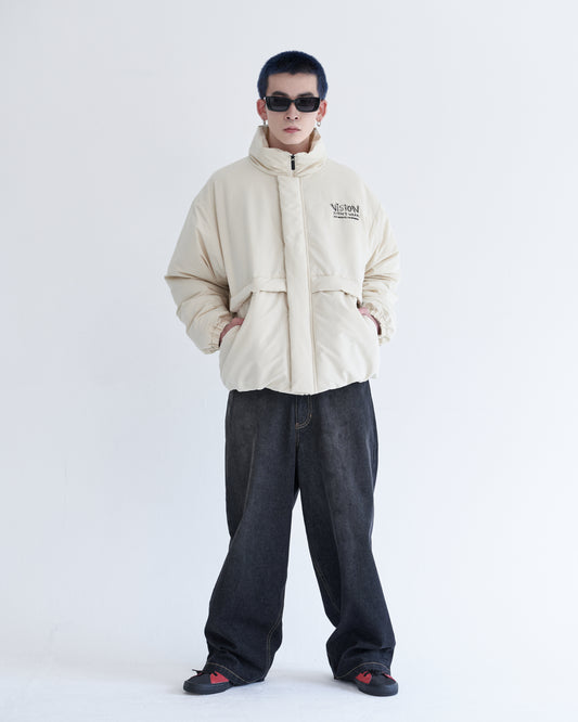 Stand neck padded jacket / スタンドネック中綿ジャケット