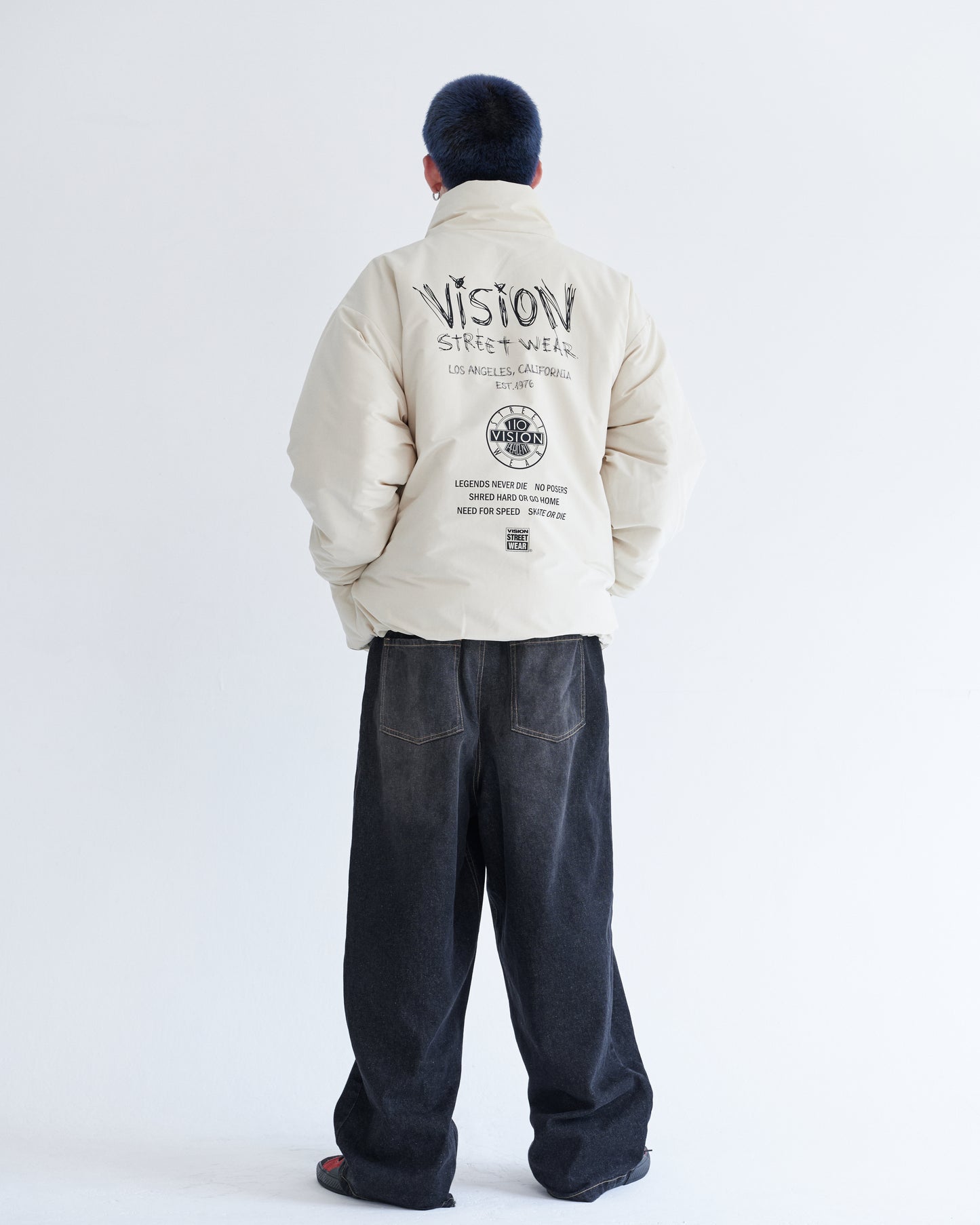 Stand neck padded jacket / スタンドネック中綿ジャケット