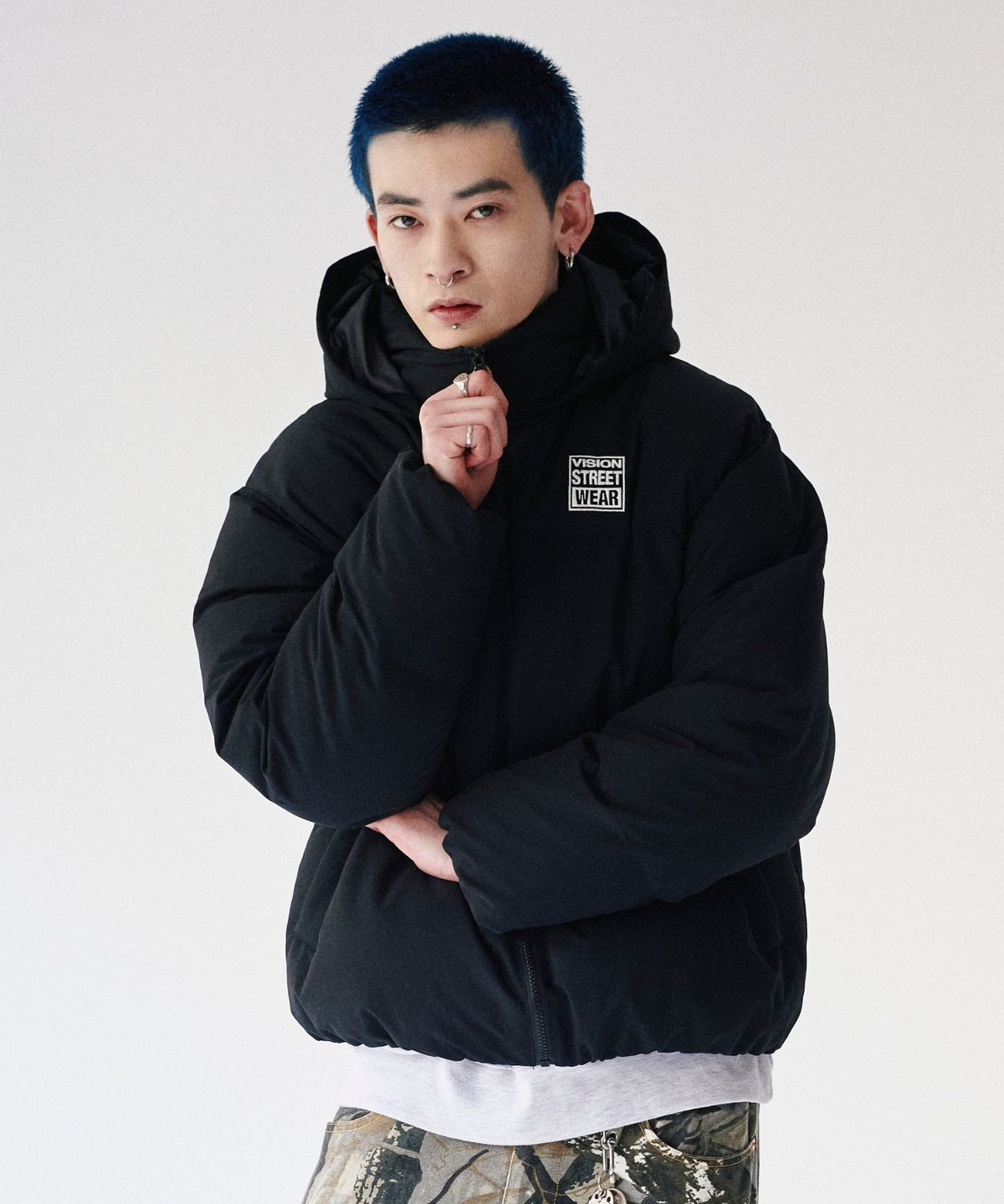2WAY hood padded jacket / 2WAYフード中綿ジャケット