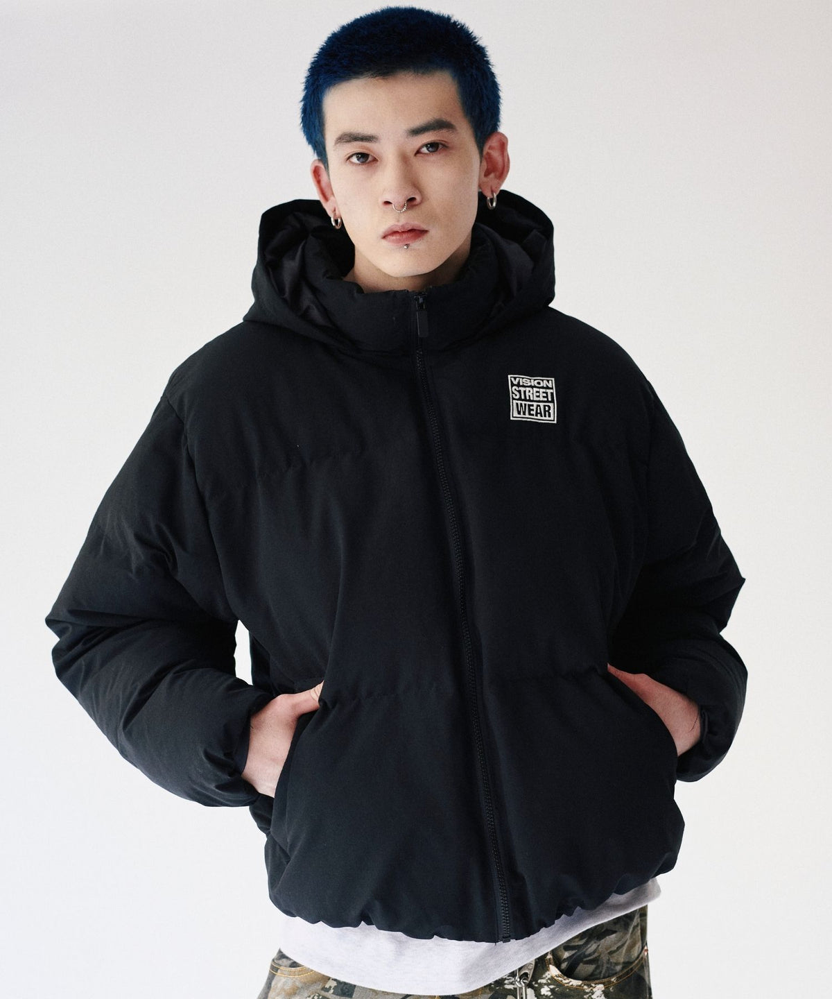 2WAY hood padded jacket / 2WAYフード中綿ジャケット