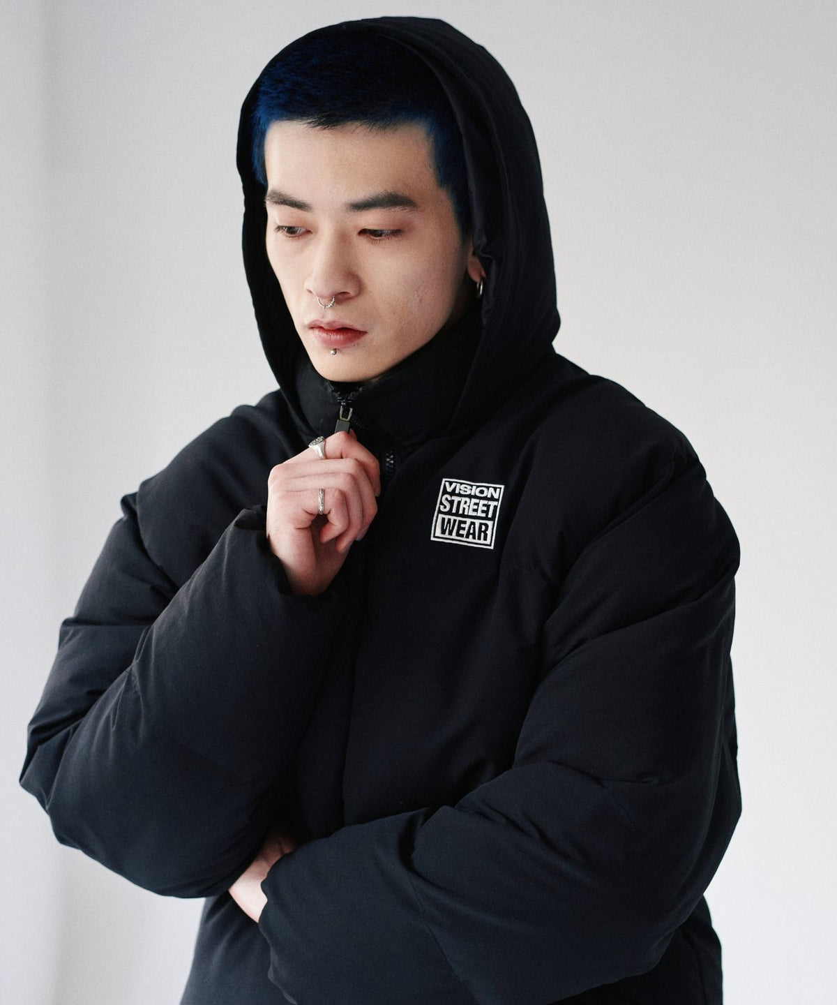 2WAY hood padded jacket / 2WAYフード中綿ジャケット