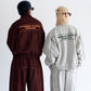 Fake suede piping padded jacket / フェイクスエードパイピング中綿ジャケット