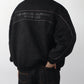Fake suede piping padded jacket / フェイクスエードパイピング中綿ジャケット