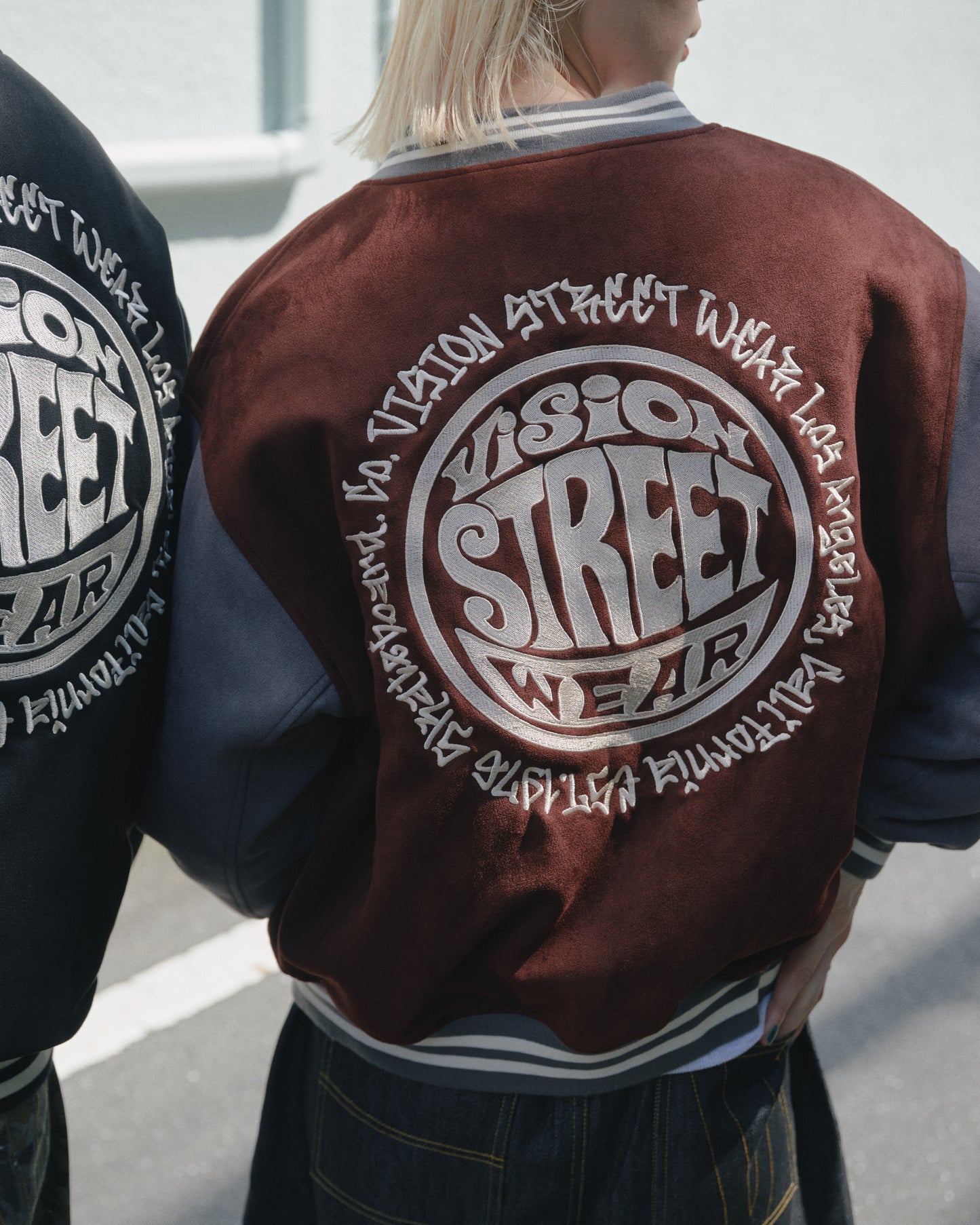 Fake suede stadium jacket / フェイクスエードスタジアムジャケット