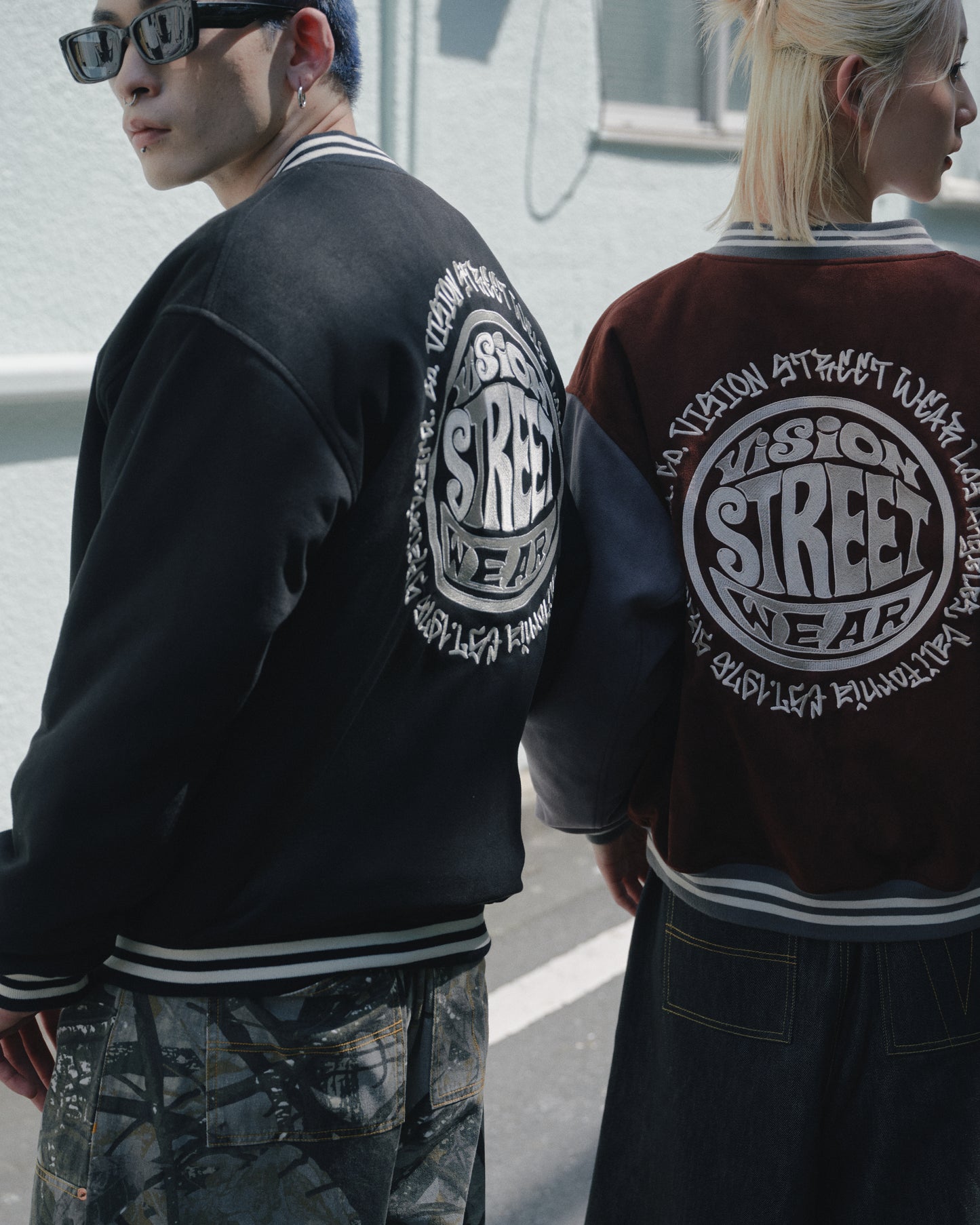 Fake suede stadium jacket / フェイクスエードスタジアムジャケット