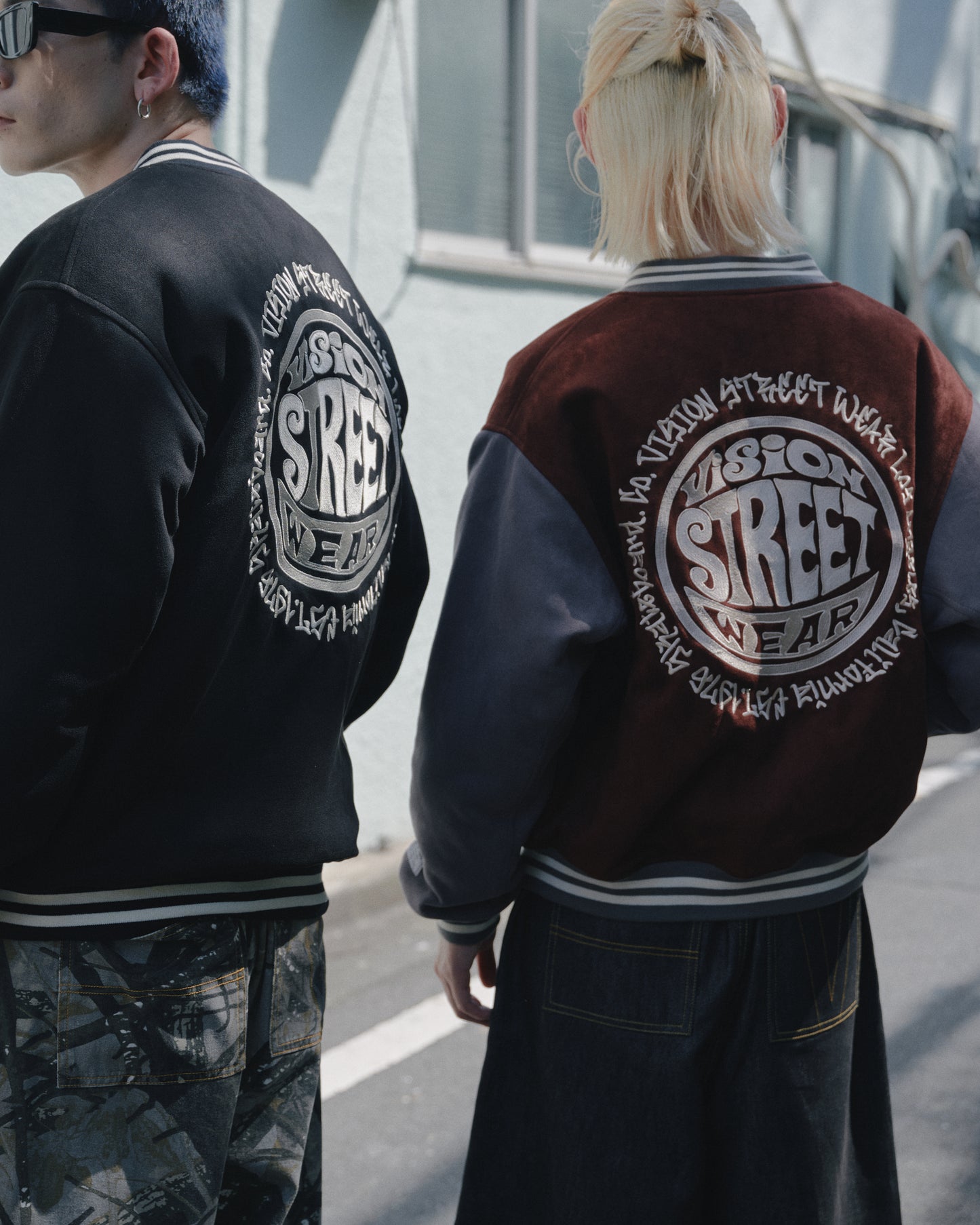 Fake suede stadium jacket / フェイクスエードスタジアムジャケット