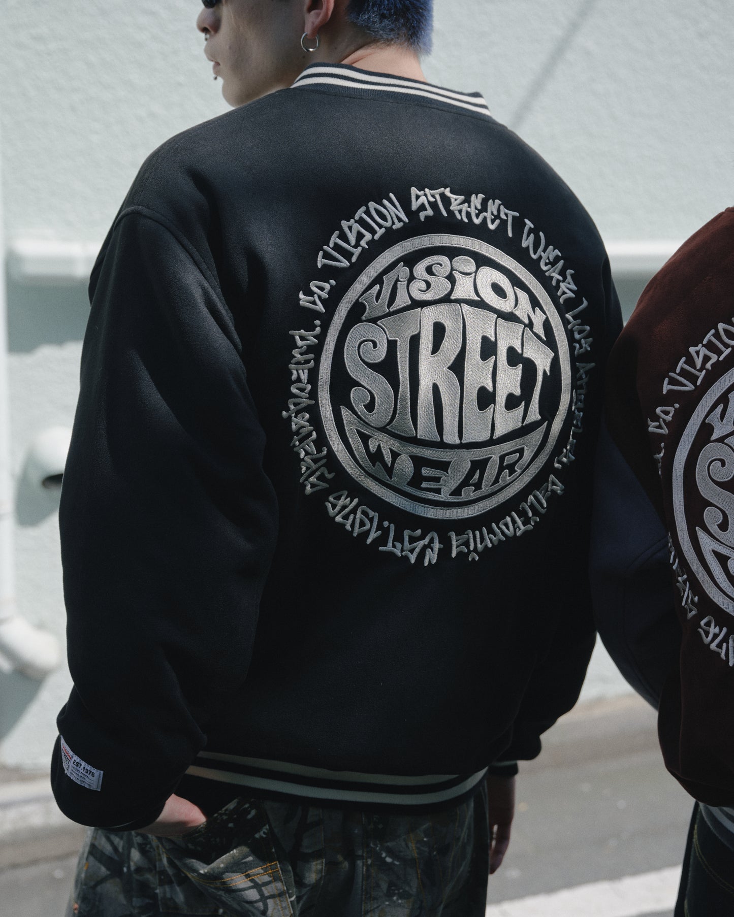 Fake suede stadium jacket / フェイクスエードスタジアムジャケット