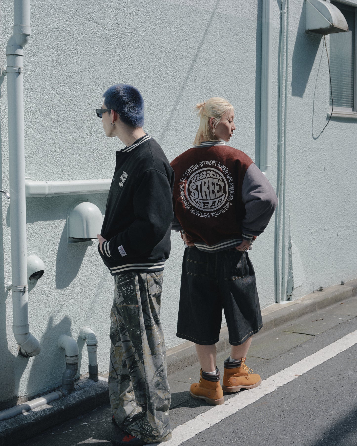 Fake suede stadium jacket / フェイクスエードスタジアムジャケット