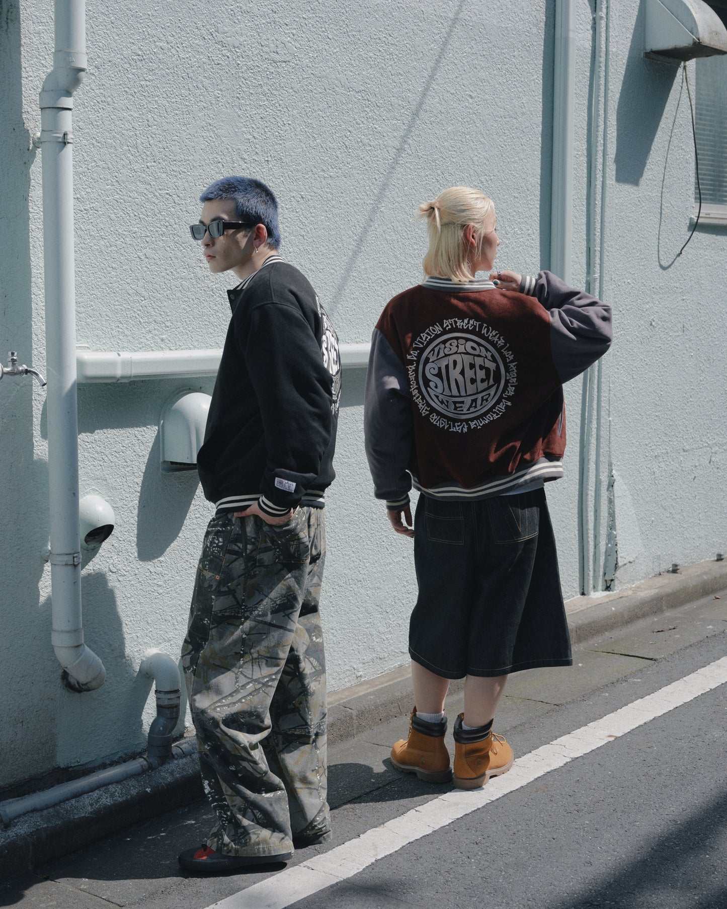 Fake suede stadium jacket / フェイクスエードスタジアムジャケット