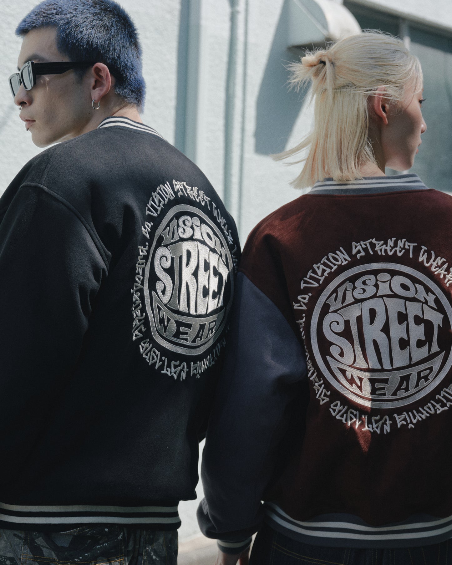 Fake suede stadium jacket / フェイクスエードスタジアムジャケット