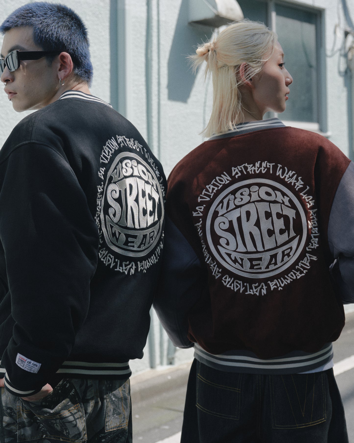 Fake suede stadium jacket / フェイクスエードスタジアムジャケット