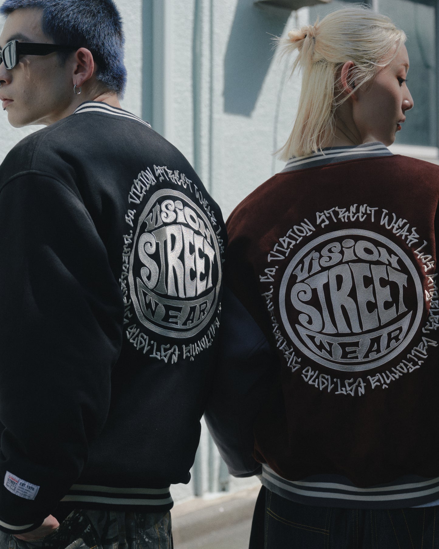 Fake suede stadium jacket / フェイクスエードスタジアムジャケット