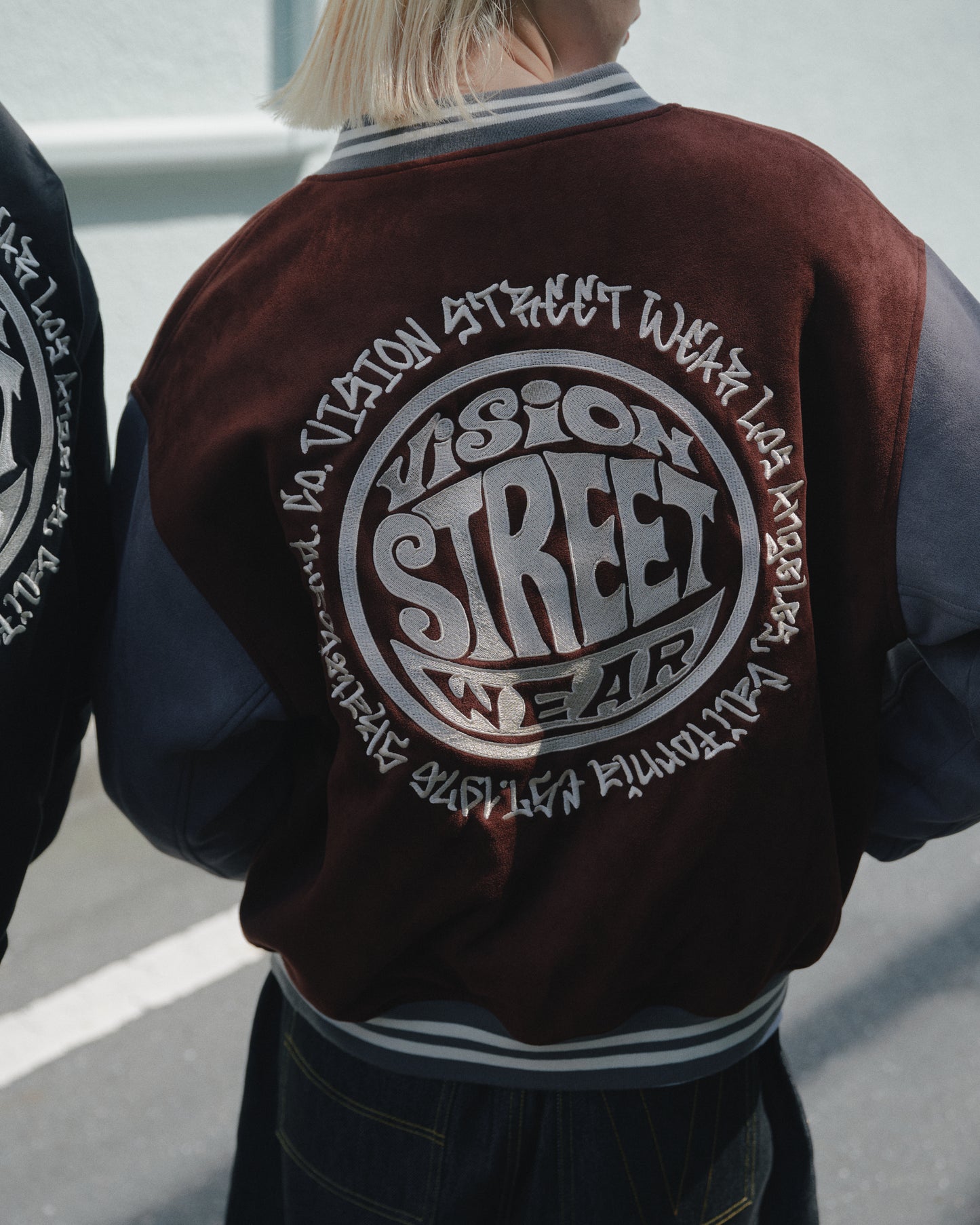 Fake suede stadium jacket / フェイクスエードスタジアムジャケット