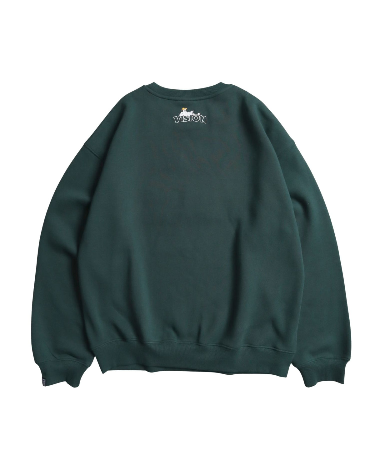 Ghost Logo Sweat / 【裏起毛】ゴースト異素材ロゴスウェット