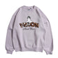 Ghost Logo Sweat / 【裏起毛】ゴースト異素材ロゴスウェット