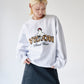 Ghost Logo Sweat / 【裏起毛】ゴースト異素材ロゴスウェット