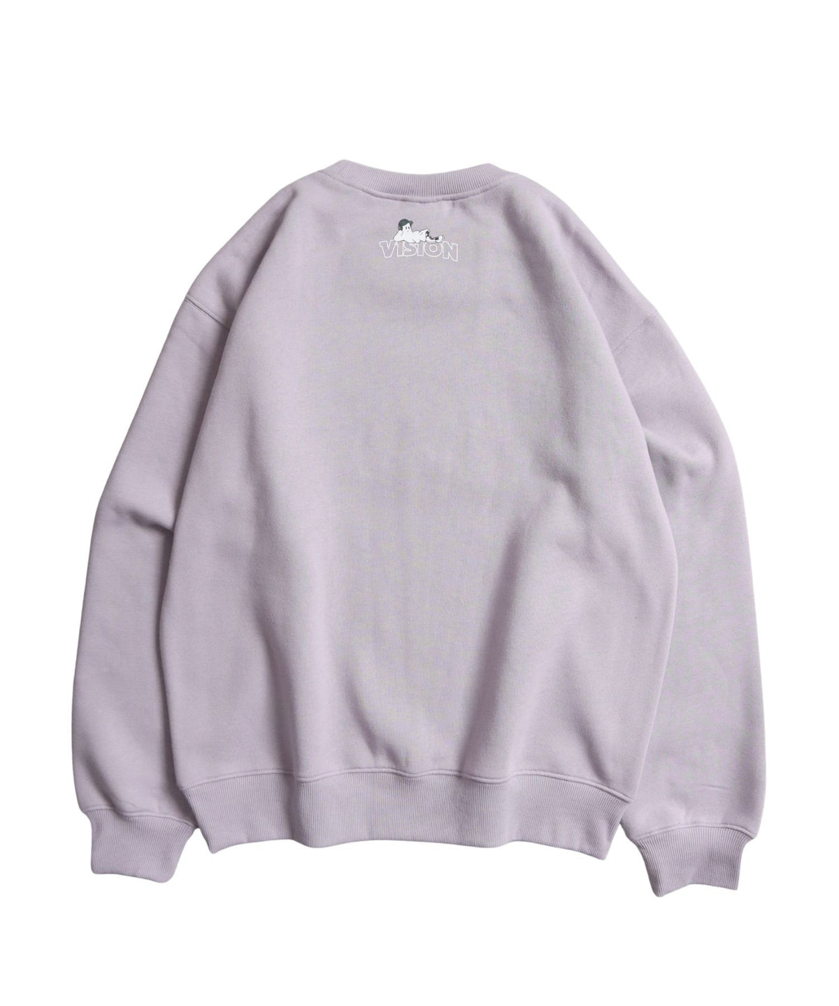 Ghost Logo Sweat / 【裏起毛】ゴースト異素材ロゴスウェット