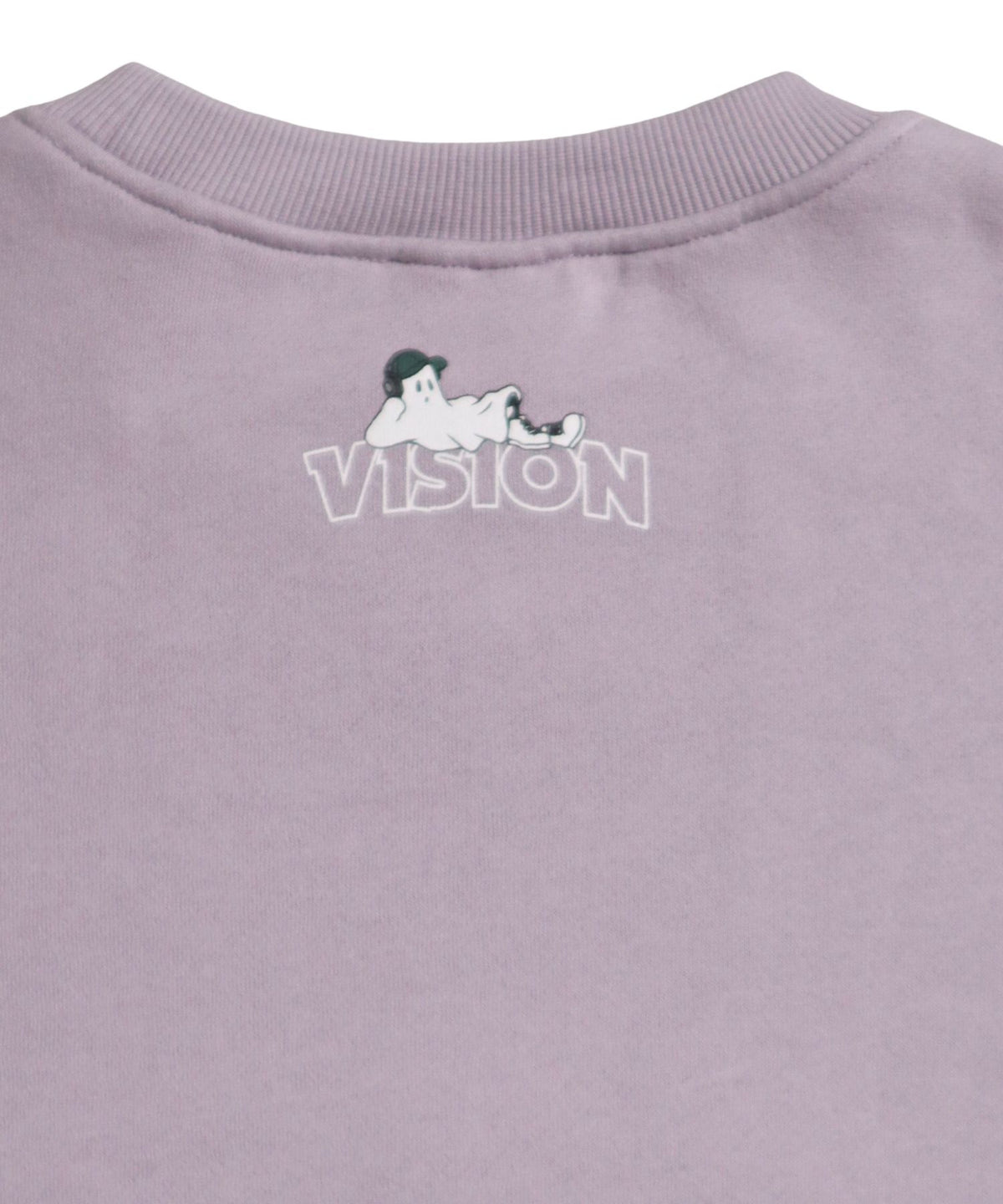 Ghost Logo Sweat / 【裏起毛】ゴースト異素材ロゴスウェット