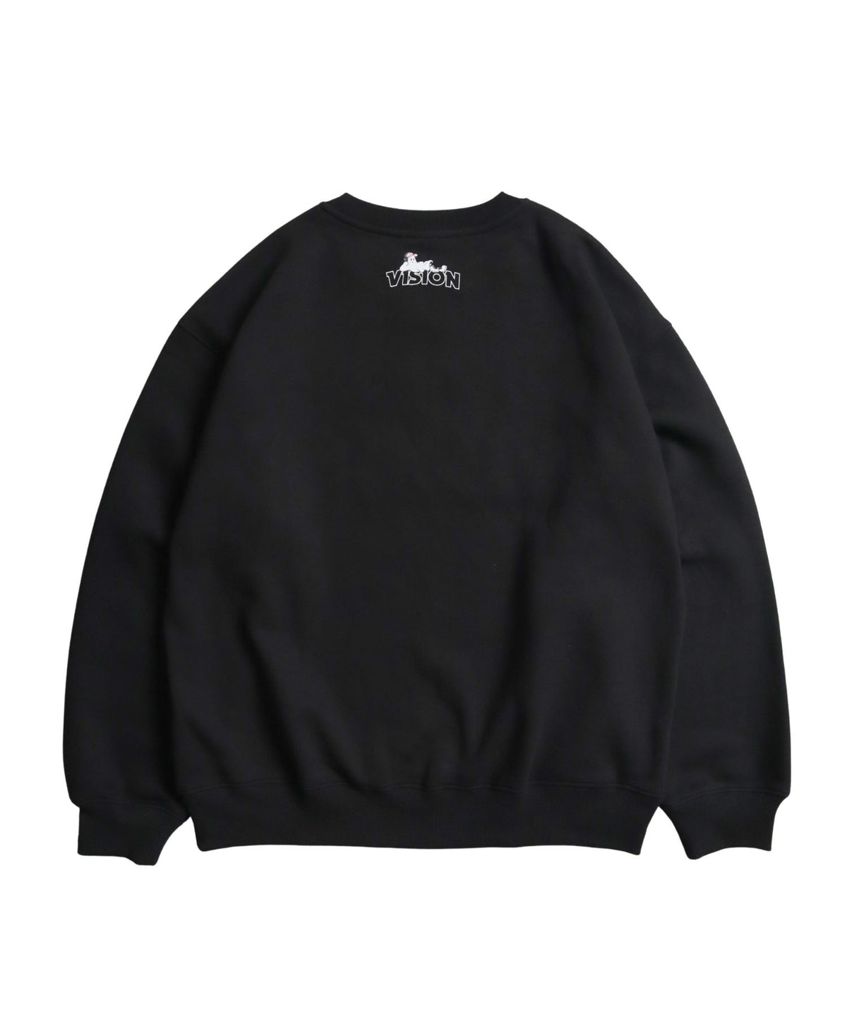 Ghost Logo Sweat / 【裏起毛】ゴースト異素材ロゴスウェット