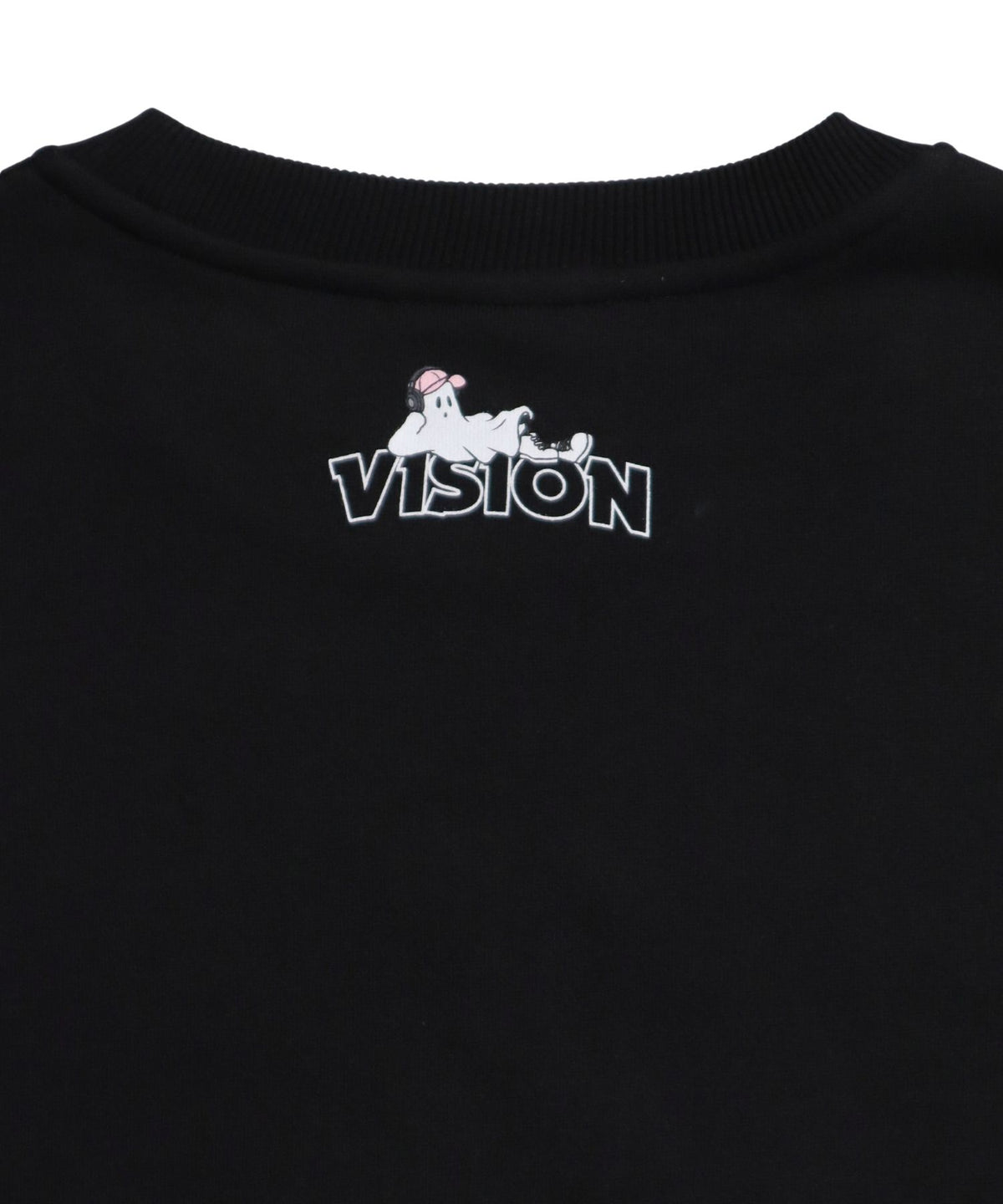 Ghost Logo Sweat / 【裏起毛】ゴースト異素材ロゴスウェット