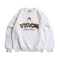 Ghost Logo Sweat / 【裏起毛】ゴースト異素材ロゴスウェット