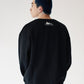 Ghost Logo Sweat / 【裏起毛】ゴースト異素材ロゴスウェット
