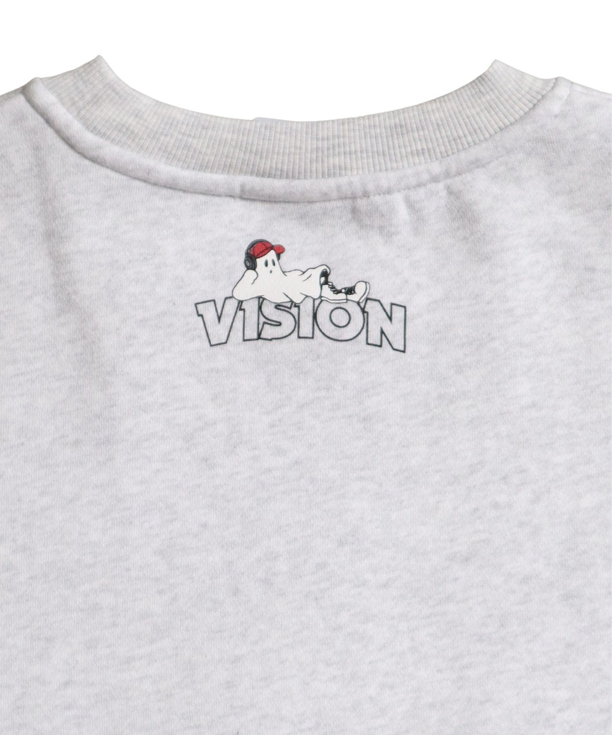 Ghost Logo Sweat / 【裏起毛】ゴースト異素材ロゴスウェット
