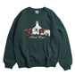 Ghost Logo Sweat / 【裏起毛】ゴースト異素材ロゴスウェット
