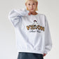 Ghost Logo Sweat / 【裏起毛】ゴースト異素材ロゴスウェット