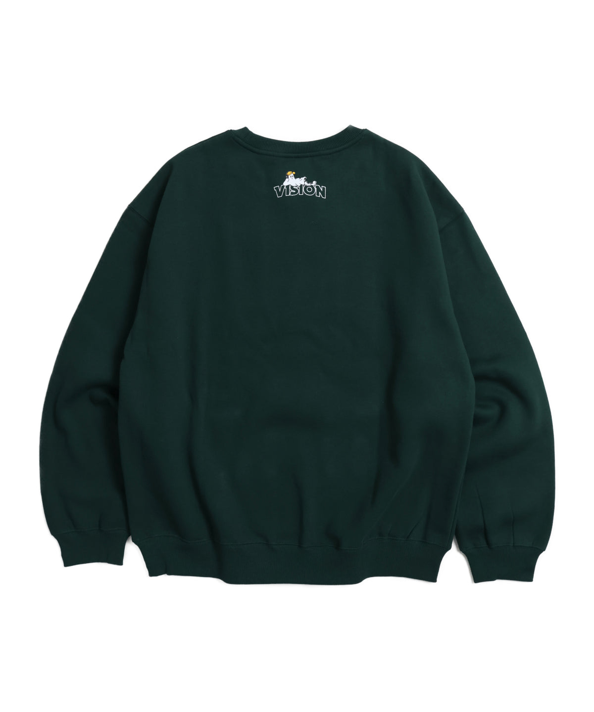 Ghost Logo Sweat / 【裏起毛】ゴースト異素材ロゴスウェット