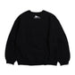 Ghost Logo Sweat / 【裏起毛】ゴースト異素材ロゴスウェット