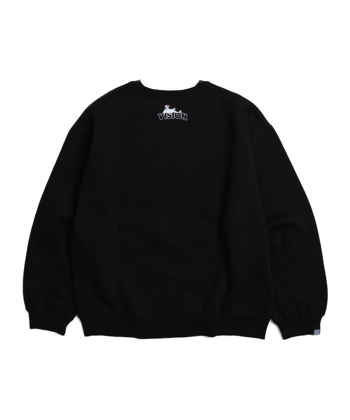 Ghost Logo Sweat / 【裏起毛】ゴースト異素材ロゴスウェット