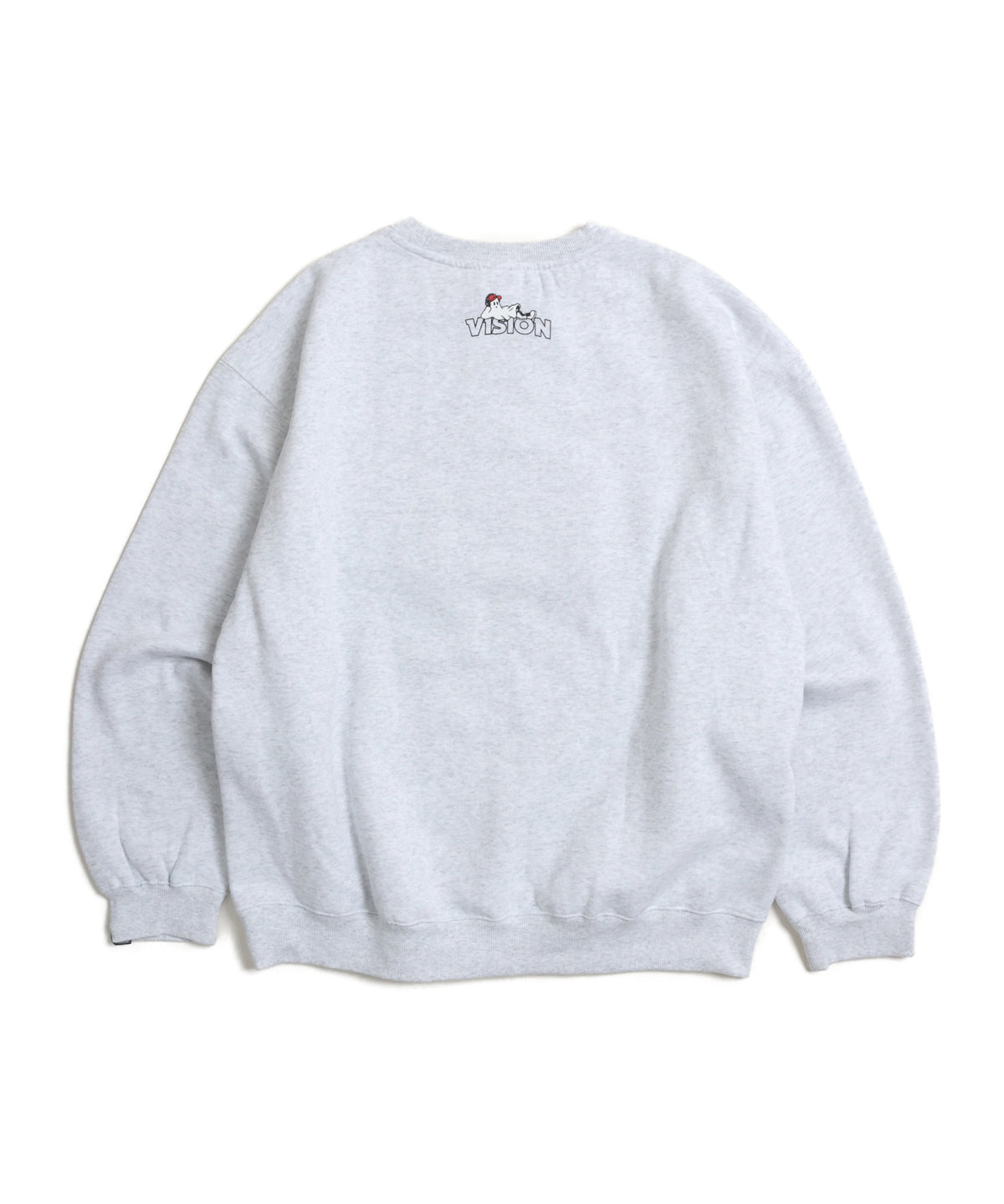 Ghost Logo Sweat / 【裏起毛】ゴースト異素材ロゴスウェット
