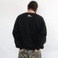 Ghost Logo Sweat / 【裏起毛】ゴースト異素材ロゴスウェット