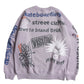 All print fleece Sweat / 【裏起毛】ラクガキ総柄スウェット