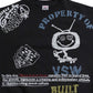 All print fleece Sweat / 【裏起毛】ラクガキ総柄スウェット