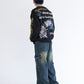 All print fleece Sweat / 【裏起毛】ラクガキ総柄スウェット