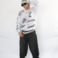 All print fleece Sweat / 【裏起毛】ラクガキ総柄スウェット
