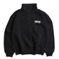 Ghost Zip Sweat / 【裏起毛】ゴースト異素材ハーフジップ