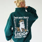 Ghost Zip Sweat / 【裏起毛】ゴースト異素材ハーフジップ