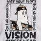 Ghost Zip Sweat / 【裏起毛】ゴースト異素材ハーフジップ