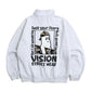 Ghost Zip Sweat / 【裏起毛】ゴースト異素材ハーフジップ