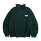 Ghost Zip Sweat / 【裏起毛】ゴースト異素材ハーフジップ