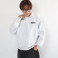 Ghost Zip Sweat / 【裏起毛】ゴースト異素材ハーフジップ