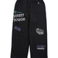 All print Sweat Pants / 【裏起毛】ラクガキ総柄スウェットパンツ